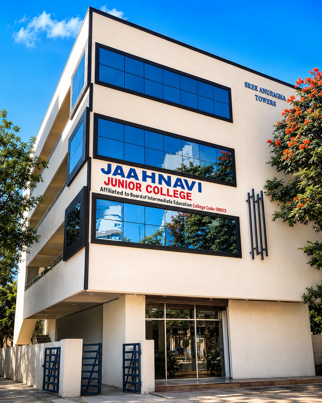 Jaahnavi Junior College building